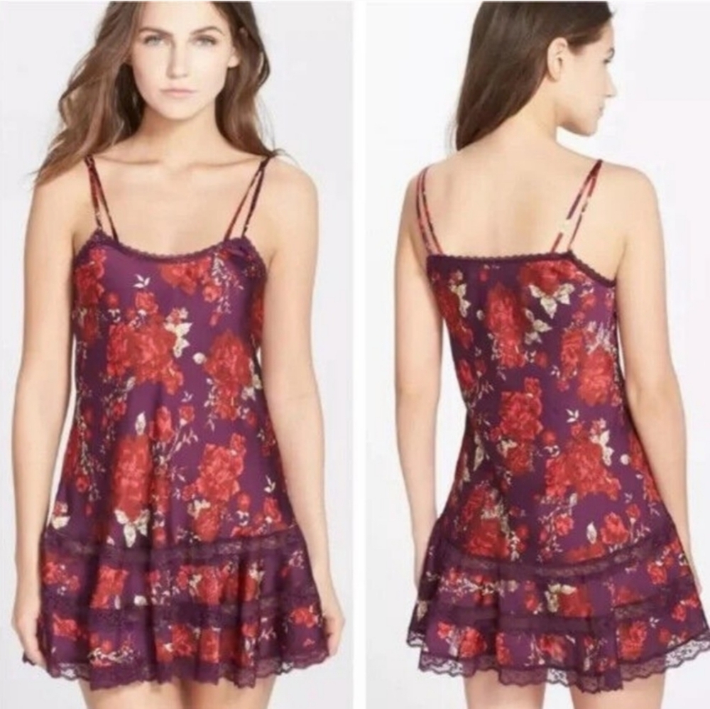 Free People Floral Dress Size Large